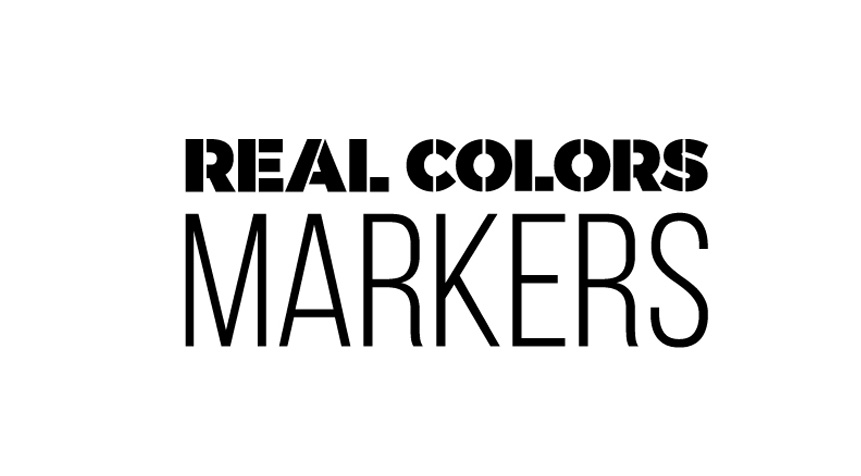 Real Colors Markers paint series